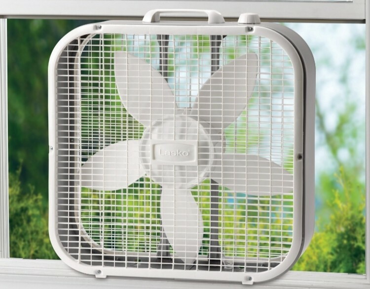 Lasko 3 Speed 20 Inch Box Fan White Perfect To Keep Cool | eBay
