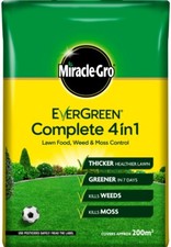 Miracle-Gro EverGreen Complete 4in1 Lawn Feed 200M
