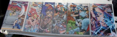 IDW Comics Street Fighter G.I. Joe Complete Set # 1 2 3 4 5 6 GI Bison Cobra Ryu
