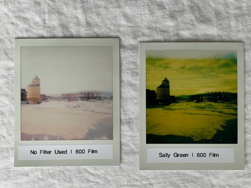 "Sally Green" Color ND Filter for Polaroid 600 and SX-70 | Duochrome Style - Picture 5 of 7