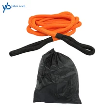 1in x 30ft Orange Recovery Kinetic Energy Tow Rope Snatch Strap 30000 LBS