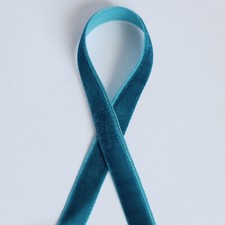 Velvet Ribbon 10mm wide single sided - 23 Colours - 1M 5M 10M 45M Bulk Full Roll