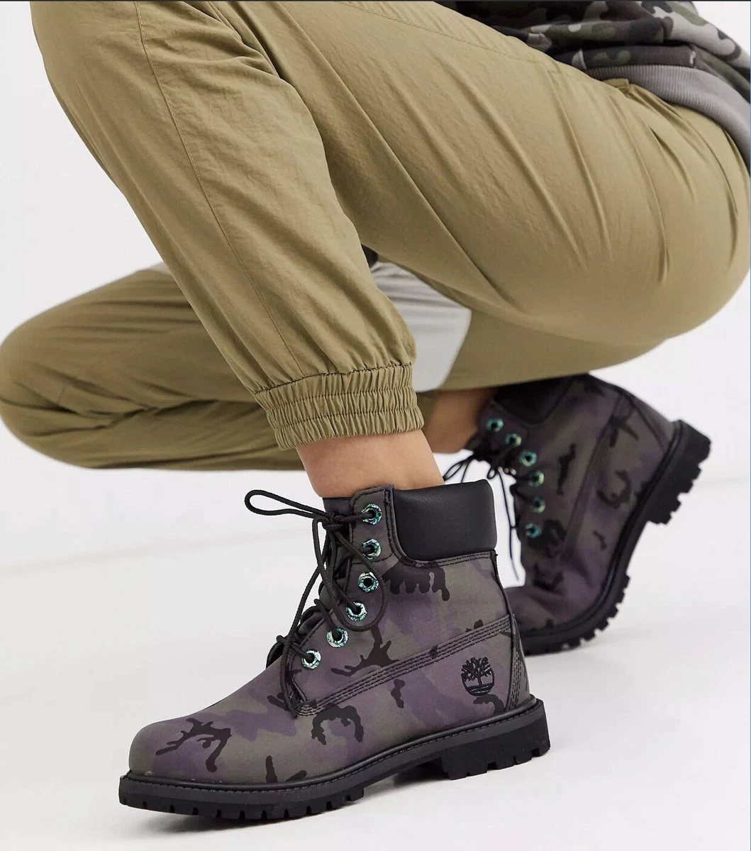 Camouflage timberlands hotsell
