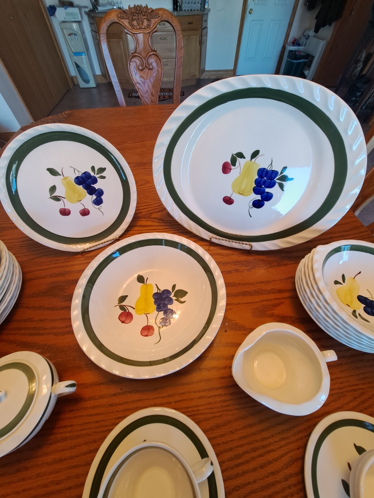 Blue Ridge Dishware Patterns Blue Ridge Southern Pottery Ridge Harvest Pattern 79 Piece Dinnerware ...