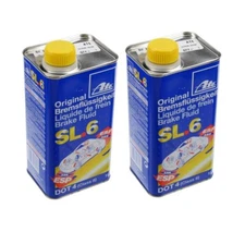 Set of 2 Liters Brake Fluid DOT4 Low Viscosity ISO Class 6 for Jaguar Land Rover