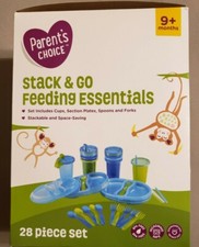 Parents choice stack and go feeding essentials 28 piece