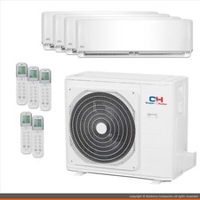 Cooper & Hunter Mini Split Ac Heat Pump 5 Zone 9000 9000 9000 9000 18000 Btu