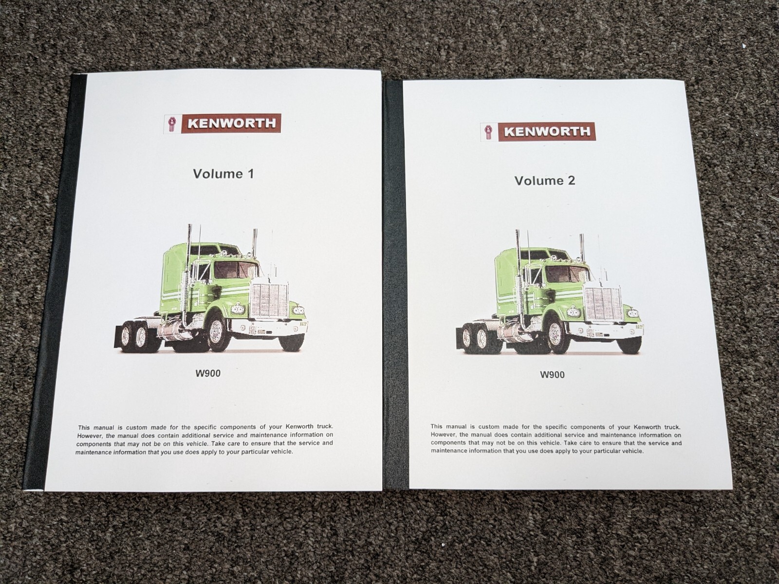 2006-2010 Kenworth W900 Semi Truck Shop Service Repair Manual 2007 2008 2009