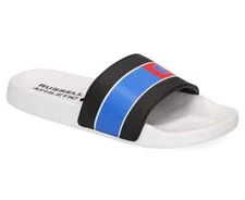 Russell Athletic Men's Flag Print Slides/flip flop White/Multi RME003 New