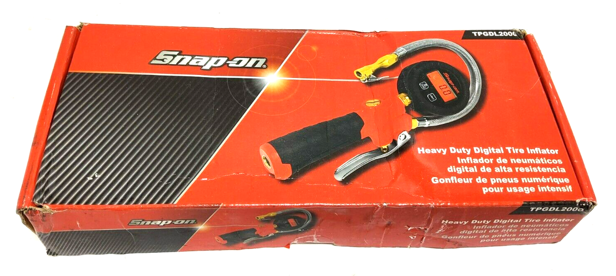 Snap-on TPGDL2000 Digital Tire Pressure Gauge | Plastic