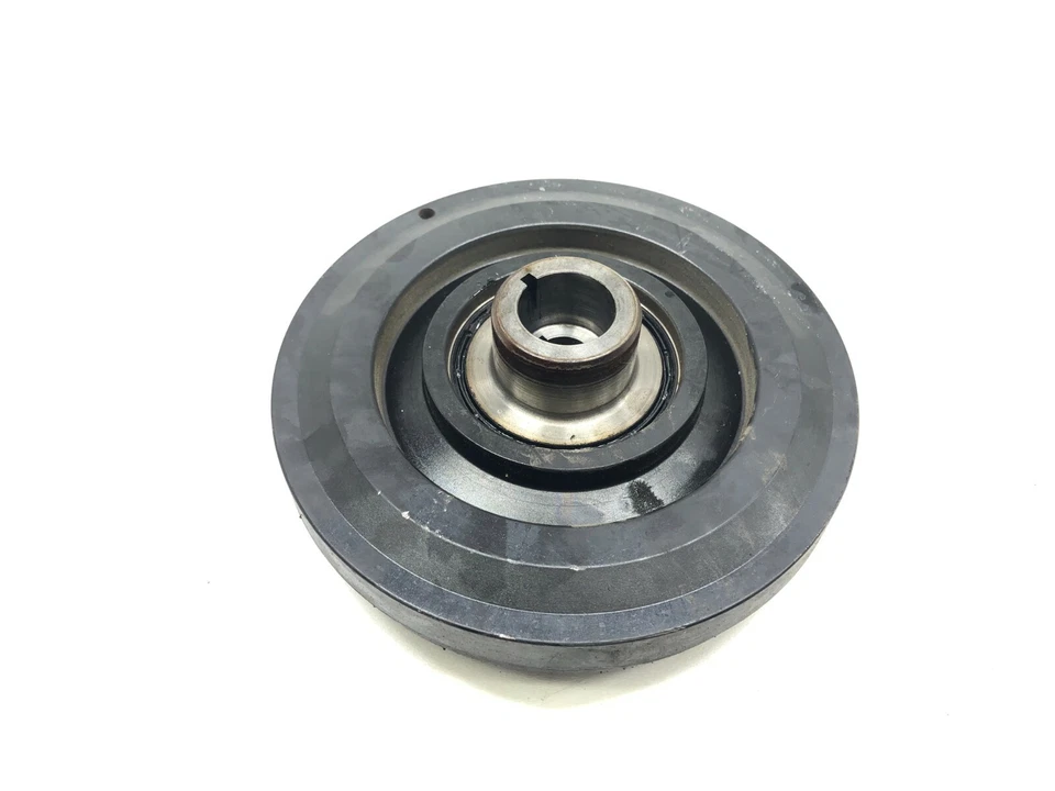 BMW X6 E71 2008-2014 4,4 L N63 biturbo cigüeñal polea amortiguador de vibraciones fabricante de equipos originales. Foto 2 de 4