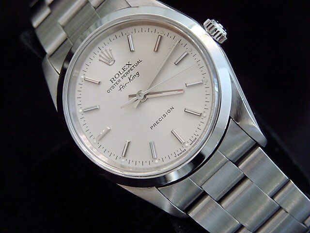 Rolex Air-King Silver Men's Watch - 14000 for sale online | eBay