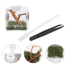 Reptile Terrarium Tank Pet Hiding House Breeding Box Reptile Habitat Terrarium