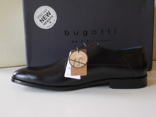 Bugatti uomo scarpe classiche Derby Dark Blue,Pelle Blu notte Eu-44 €160 - 第 4/24 張圖片