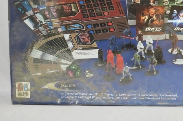Milton Bradley / Hasbro 2002 : STAR WARS EPIC DUELS game (SEALED) READ - Image 3 of 4