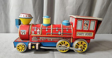 Vtg Toys Tin Forty Niner Locomotive 49 Train Japan 1960s Antique Toy 49er
