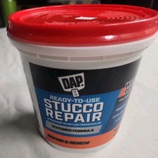 DAP Ready-To-Use Stucco Repair 32 oz (1 qt) Exterior Patch Crack Filler NEW