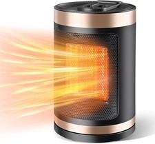 Space Heater Electric Fan Heaters for Home Low Energy Silent 70° Oscillating 1