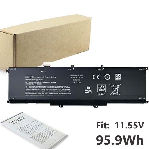 Batterie HP ZG06XL de rechange, idéale pour travailler en voyage