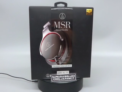 Audio-Technica ATH-MSR7 Grey Over-Ear Dynamic Headphones Japan NEW