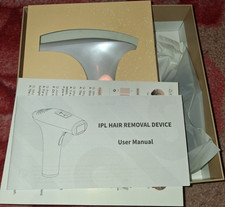 IPL Hair Removal Device White for Legs Arms Underarms Bikini Face