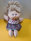 Vintage 16" Cabbage Patch Girl Doll, Blonde Hair, Blue eyes 1990