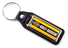 HARLEY DAVIDSON KEY FOB RING CHAIN PIN PATCH MOTORCYCLES ROAD KING ELECTRA GLIDE