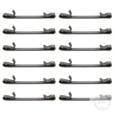12 Pcs Early 2'' Double Loop Style Tool Box Drawer Slide Retaining Keeper Clips