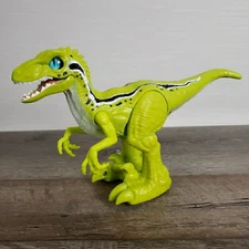 Zuru Robo Alive Rampaging Raptor Running Green Dinosaur Toy Works