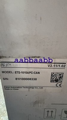 1PCS NEW Estun ETS-1010APC-CAN Dual-Axis Servo Driver #GW