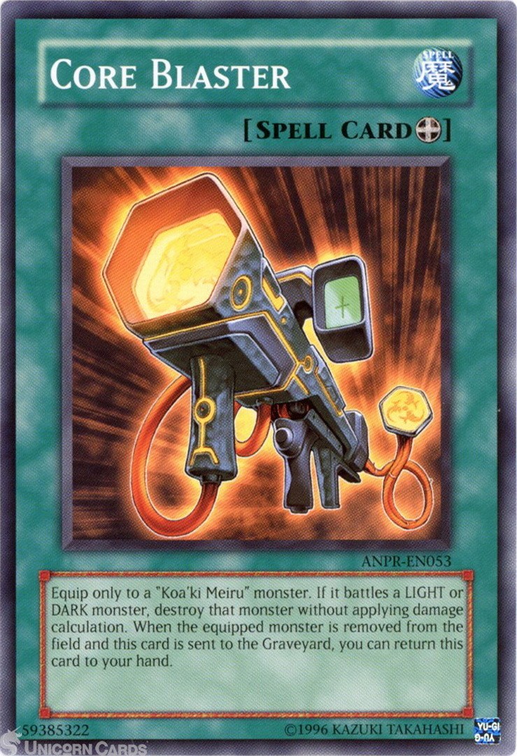 ANPR-EN053 Core Blaster : Common UNL Edition Mint YuGiOh Card