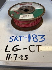 Whitaker 569D-2 Automotive, Industrial 100 Feet 16 gauge Red Spool Wire