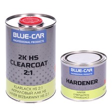 Produktbild - 2K HS Klarlack 2:1 Hochglänzend 0,5L für Autolack mit Härter 0,25L Set 0,75L