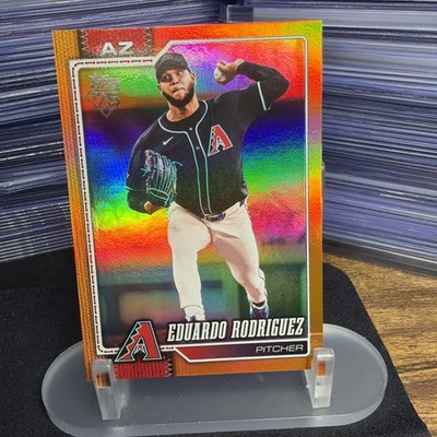 2026 Topps Series 2 Eduardo Rodriguez Orange #9/25 Diamondbacks Parallel