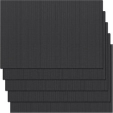 5 Sheets 0.5 mm Fursuit Eyes Mesh, Black 11.8 x 7.87 Inch Breathable PVC Eye Mes