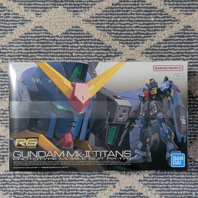 Bandai Spirits RG 1/144 Gundam Mk-II Titans RX-178 Plastic Model Kit Unassembled
