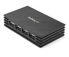 Image of StarTech.com ST4202USBGB 4 Port Black USB 2.0 Hub