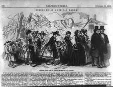 Photo:Brigham Young Family on Way to Church Salt Lake City Utah 1857