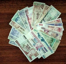 Alte Banknoten f&uuml;r Sammler, "T&Uuml;RKEI" - 24 ALTE SCHEINE !!