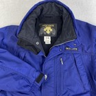 Descente Jacket Mens XL Blue Insulated Ski Coat Hyatt Lake Tahoe 2000s Vintage