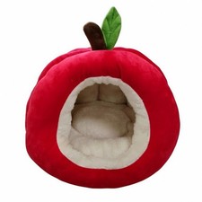 Fruit-Shaped-Shaped Pet Bed Indoor Retreat Cat House Cute for Living Room
