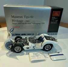 cmc 1/18 Maserati Tipo 61 Birdcage 1960