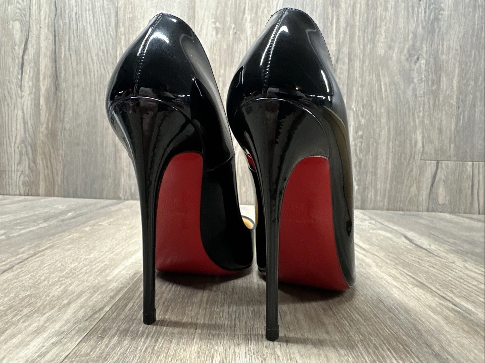 Zapatos de salón/tacones Christian Louboutin So Kate 120 charol negro talla 35,5 Foto 3 de 4