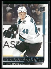 2018-19 Upper Deck Antti Suomela Young Guns RC #238 San Jose Sharks