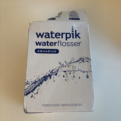 Waterpik Aquarius Waterflosser System BRAND NEW IN DAMAGED BOX