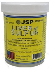 Liver of Sulfur 8oz Lump for Patina Metals, Silver & Copper Jewelry