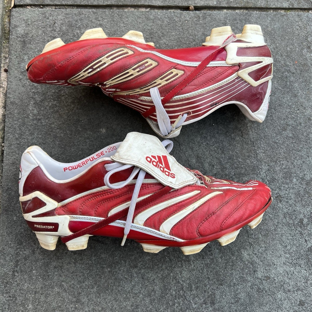 アディダス プレデターアブソリオン 2006モデル　24.0 2006 Adidas Predator Absolute Football Soccer Cleats Red/White