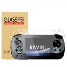 Clear Tempered Glass Screen Film for Pocket Mini Game Console Easy Instalation