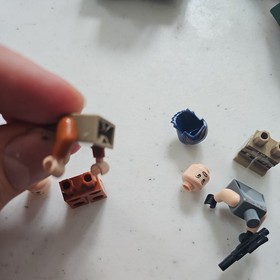 LEGO Star Wars 75090 Ezra's Speeder Bike inComplete Set Minifigs Sabine Wren