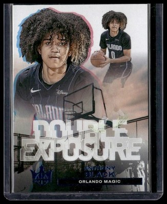 2023-24 Panini Court Kings #7 Anthony Black Double Exposure Amethyst #/99